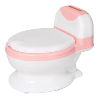 Penico Privadinha Troninho Infantil OHANA BABY - Simulador de Privada com Assento Anatômico Rosa - imagem 1