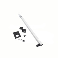 Puxador Haste Tubular Baguete para Janela 35cm - Branco Elegante e Prático - imagem 1