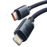 Cabo Baseus Lightning USB-C PD 20W 2m: Carregamento Turbo Rápido para iPhone e iPad - imagem 2