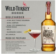 Whiskey Bourbon Wild Turkey 81 Wild Turkey 81 Sabor Caramelo Adocicado. 1000 Ml - imagem 1