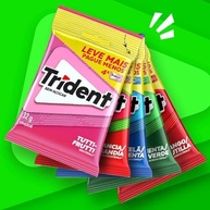Chiclete Trident Tutti-Frutti 32g - Pacote Com 4 embalagens - imagem 4