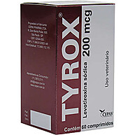 TYROX CEPAV 200 MCG: Reposição Hormonal para Cães - imagem 1