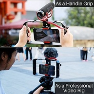 Ulanzi U Rig Pro: Estabilizador Profissional para iPhone e Smartphones | Suporte Triplo para Microfone e Luz - imagem 3