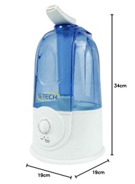 Umidificador de Ar G-Tech Ultra Allergy Free Dual 3L Bivolt – Silencioso e com Até 40h de Autonomia - imagem 4