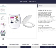 Assento Sanitário Almofadado Quadrado Atlas com Espuma Ultra Macia - Conforto e Estilo para seu Banheiro - imagem 4