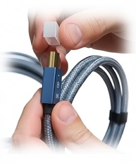 Cabo DisplayPort 1.4 8K Ultra Resistente 1.5M Blindado Trançado - Imagem Imersiva e Jogos Fluidos - imagem 4