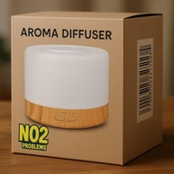 Difusor Aromatizador Umidificador de Ar Ultrassônico NO2PROBLEMS com LED Colorido - 300ml - imagem 3