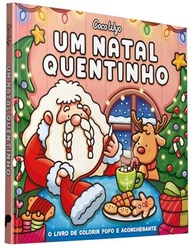 Livro de Colorir "Um Natal Quentinho" Coco Wyo: Abrace a Magia Natalina! - imagem 4