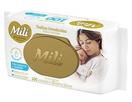 Toalhinhas Umedecidas Mili Love&Care - 100 Unidades | Maciez e Segurança para Bebês - imagem 5