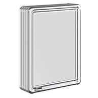 Armário de Sobrepor para Banheiro em Alumínio 33x45cm – Moderno e Resistente à Umidade - imagem 2