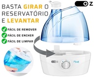 Umidificador de Ar com Purificação 2,4L Bivolt Branco - Melhore a Qualidade do Ar em Casa - imagem 4