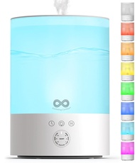Everlasting Comfort Umidificador Ultrassônico Silencioso 2,5L - Névoa Fria com Timer e LED - imagem 1