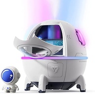 Mini Umidificador Astronauta Espacial com LED Colorido - Silencioso e Portátil para Quarto e Escritório - imagem 5