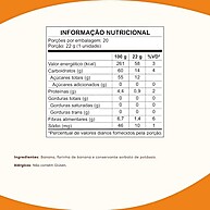 Bananada Cremosa Zero Açúcar Flormel (20 Un.) - imagem 4