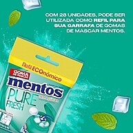 Mentos Pure Fresh Wintergreen: Goma Sem Açúcar 28 un - imagem 3