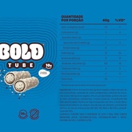 BOLD Tube Chocolate Proteico Cookies & Cream 10g de Proteína (12 Un.) - imagem 2