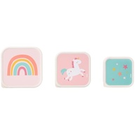Kit 3 Potinhos Mágicos Unicórnio Buba - Armazenamento Divertido para Lanches Infantil - imagem 2