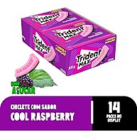 Trident Max Cool Raspberry: Refrescância Sem Açúcar (14 unid.) - imagem 4