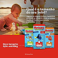 Fralda Huggies Little Swimmers M/G – Kit com 2 unidades - imagem 2