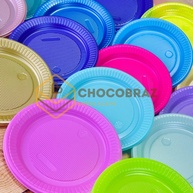 Pratos de Festa Azul Tiffany: 50 a 250 Unidades - imagem 2