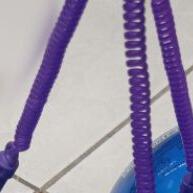 Bola Vinil Tema Dragão Azul/Rosa com Cordão Mola – Kit 6 Unidades - imagem 2