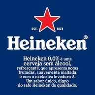 Heineken Cerveja Lager, Sem Alcool Lata 269ml, Pack 8 Unidades - imagem 2