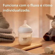 Bicos Pétala 3.0 Philips Avent com Válvula Anticólica - Fluxo Rápido (4), Pacote com 2 Unidades - imagem 3