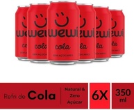 Refrigerante Wewi Cola Natural Zero Açúcar 350ml pacote com 6 unidades - imagem 4