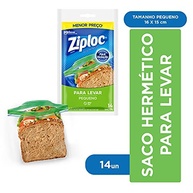 Ziploc Saco Hermético Pequeno - 14 Unidades | Organização e Frescor na Sua Cozinha - imagem 5