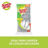 Scotch-Brite 3M Esponja Prateada - Pacote com 3 Unidades para Limpeza Eficiente e Segura - imagem 5