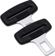 Par Fivela Ferro Cinto Segurança Anti Som Trava Alarme Universal para Fiat Ford Chevrolet VW Byd - imagem 2
