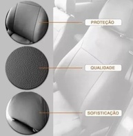 Capa de Banco de Couro Universal Premium para Fiat Palio, Uno, Siena, Argo e Punto - Proteção e Estilo! - imagem 4
