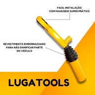 Kit Antifurto Universal: Trava Volante/Pedal + Trava Câmbio/Freio de Mão para Carros - imagem 5