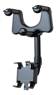 Suporte Celular Carro Giratório 360° Universal para Retrovisor Interno - GPS e Multiuso - imagem 2
