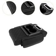 Almofada de Apoio de Braço Universal para Carro: Conforto e Organização em Couro PU - imagem 4