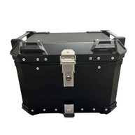 Bauleto Amolfado Preto 45L Alumínio Universal - Honda, Yamaha, Bajaj, BMW - imagem 2