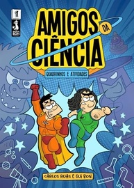 Amigos da Ciência: Quadrinhos Divertidos e Atividades para Explorar o Universo! - imagem 2