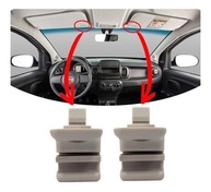Kit 2 Suportes Quebra Sol Originais Fiat Palio, Siena, Strada e Uno - Mopar 735362747 - imagem 2
