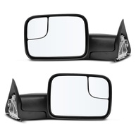 Espelhos de Reboque Drive & Passenger para Dodge Ram 1500/2500/3500 (1994-2002) - Ajuste Manual Flip-Up - imagem 1