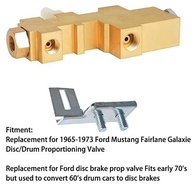 Válvula Proporcional de Freio PV6 Labwork: Upgrade Essencial para Ford Mustang, Fairlane e Galaxie (1965-1973) - imagem 4