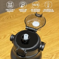 MODUS Garrafa Térmica 1700ML com Canudo - Aço Inox Premium, Fácil de Usar e à Prova de Vazamentos - imagem 4