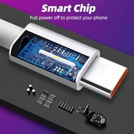 Cabo USB Tipo-C Turbo: Carregamento Ultra-Rápido e Dados Seguros | Android e iOS - imagem 5