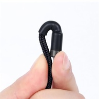 Cabo Baseus Turbo USB-C para USB-C 2M 60W - Carregamento Rápido e Durabilidade em Nylon Preto - imagem 3
