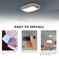 Luz de Teto Magnética para Carro: Iluminação Interna LED Recarregável USB Universal - imagem 4