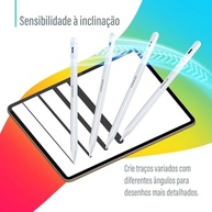 Konnux Pencil KX Advance: Caneta iPad 2018-2024 com Ponta 1.5mm, Palm Rejection e USB-C - imagem 3