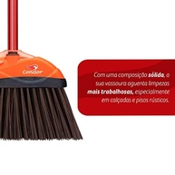 Vassoura Uso Externo com Cabo Resistente - Condor Transparente - imagem 4