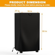 Capa Protetora Elétrica 30" Masterbuilt: Resistente, Impermeável e UV - imagem 3