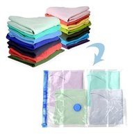 Pacote com 6 Sacos de Vácuo para Roupas e Cobertores com Bomba Manual - Economize Espaço com Proteção Total - imagem 4