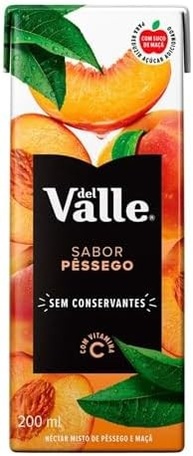 Pack de DEL VALLE PESSEGO TP 200ML 18 unidades - imagem 2