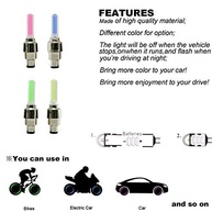 BlueSunshine: 20 Luzes LED para Válvulas de Pneu - Destaque e Segurança para Seu Veículo! - imagem 5